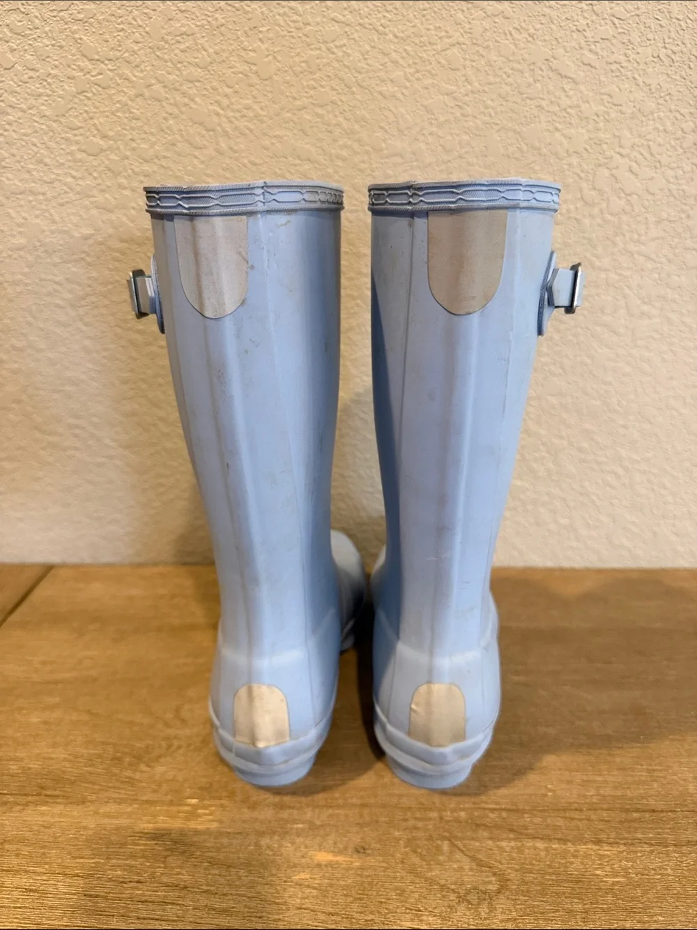 Light Blue Hunter Rain Boots